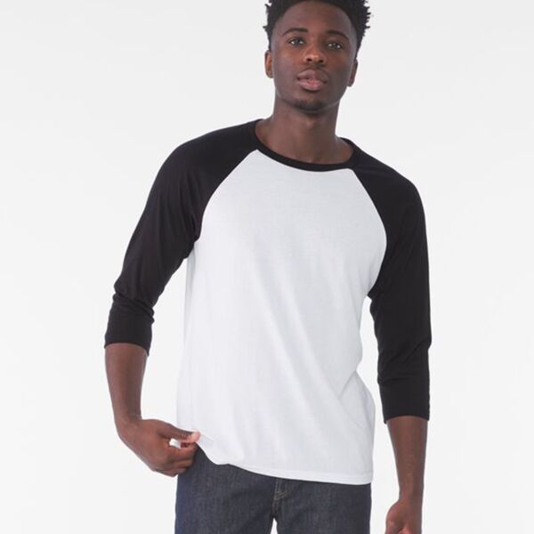 Canvas Unisex 3/4 Sleeve Baseball T-Shirt Thumbnail